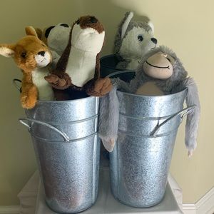 Galvanized Tin Bucket qty.4